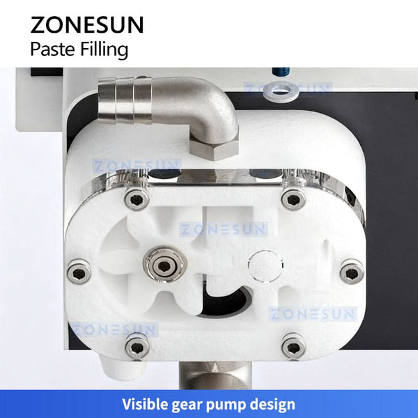 ZONESUN ZS-DTFP1 Semi Automatic Honey Cream Filling Machine Paste Quantitative Filler 50g – 10kg