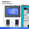 ZONESUN ZS-FS240P Automatic Liquid Filling Sealing Machine Small Pouch Vffs Packaging Machine