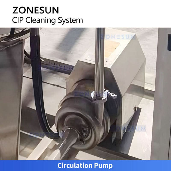 ZONESUN ZS-CIP500 Automatic CIP Cleaning System Rinse  Alkali Acid Final Rinse for Dairy Beverage