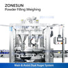 ZONESUN ZS-FM6A Dual Auger Powder Filling Machine – High Precision
