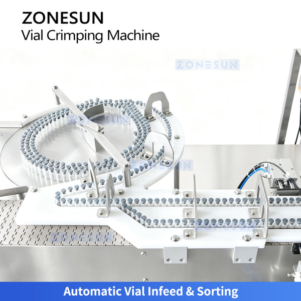 Automatic vial infeed and sorting system