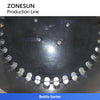 ZONESUN ZS-AFCL5 Automatic Small Bottle Filling Capping and Labeling Production Line
