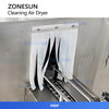 ZONESUN ZS-WB16 Automatic 2-in-1 Bottle Washing and Drying Machine Industrial Integrated Glass Bottle Cleaning