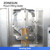 Zonesun ZS-GJH2 Dual Channel Liquid Pouch Filling Sealing Machine Multi-Function Packaging Machine