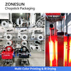 ZONESUN ZS-KZ60 High-Speed Automatic Chopstick Packaging Machine Paper Flow Wrapper with Printing