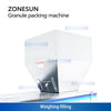 ZONESUN ZS-FM1000V Automatic Vertical Granule Filling and Sealing Machine with Vacuum Function