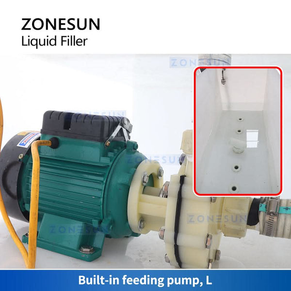 ZONESUN ZS-YTCR4 Semi-automatic Corrosive Liquid Filling Machine（SPECIAL OFFER）