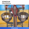 ZONESUN ZS-FAL20 Watercolor Paint Filling and Capping Machine Art Paint Packaging Machine
