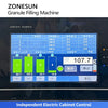 ZONESUN ZS-KIS900 Automatic Volumetric Cup Granule Filling Machine for Sugar Coffee Beans Seeds