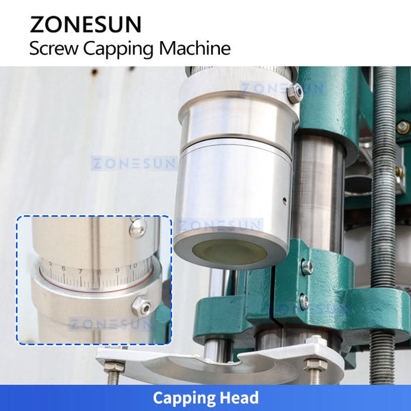 ZS-YG60B2 screw capper capping head detail