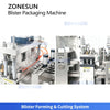 ZS-DDP350 blister forming and cutting system