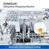 ZONESUN ZS-BT220 Automatic Cellophane Overwrapping Machine for Perfume Cosmetic Box