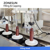 ZONESUN ZS-AFC48 Automatic Small Bottle Oral Liquid Filling and Capping Machine