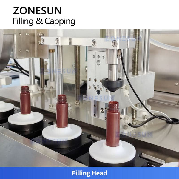 ZONESUN ZS-AFC48 Automatic Small Bottle Oral Liquid Filling and Capping Machine