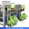 ZONESUN ZS-FSK5 Automatic Cement Valve Bag Packing Machine with Automatic Bag Placing Weighing System