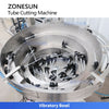 ZONESUN ZS-JG25 Automatic V-Shape Tube Cutting Machine  for Pump and Spray Tubes