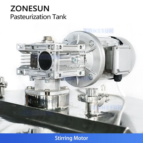 Zonesun ZS-PRT100L Customizable Dairy Pasteurizer Tank with Integrated Cooling System