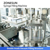 ZONESUN ZS-AFY2 Aseptic Double Head Prefilled Syringe Filling and Sealing Machine