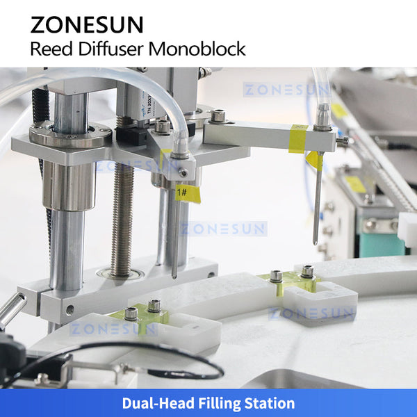 ZONESUN ZS-AFC33B4 Automatic Liquid Filling and Capping Machine for Mosquito Repellent Essential Oil Bottles