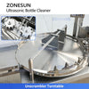 ZONESUN ZS-UWB8 Automatic Ultrasonic Vial Washing Machine Dual Lanes for Multi-Size Bottle Washer