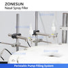 ZONESUN ZS-AFC20C Double-Head Peristaltic Pump Nasal Spray Filling and Capping Machine