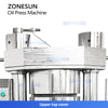 ZONESUN ZS-ZY20A Industrial Hydraulic Olive Oil Pressing Machine Oliv Peanut Coconut Avocado Oil Cold  Hot Pressing