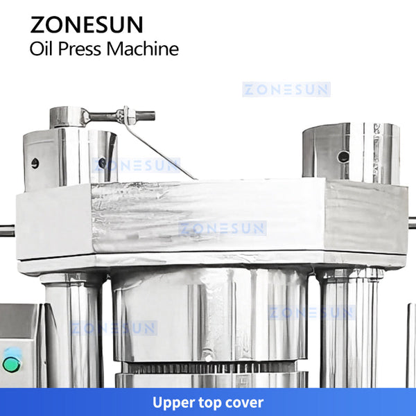 ZONESUN ZS-ZY20A Industrial Hydraulic Olive Oil Pressing Machine Oliv Peanut Coconut Avocado Oil Cold  Hot Pressing