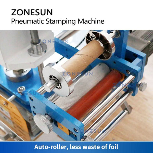 ZONESUN ZS-819C4 Leather Paper Pneumatic Stamping Machine