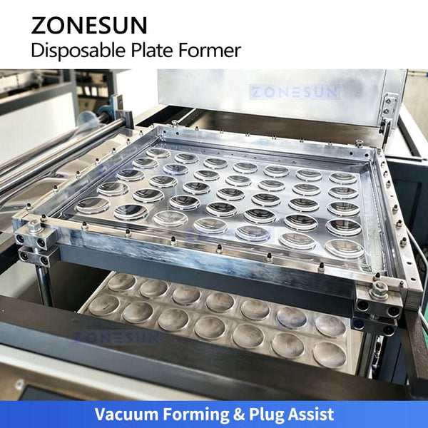 ZONESUN ZS-LK61 Automatic Disposable Cup and Plate Thermoforming Machine