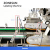 ZONESUN ZS-TB831F Food Box 4 Sides Wrap Around Tamper-Evident Labeling Machine Security Labels Applicator