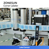 ZONESUN ZS-TB816 Automatic Double-Sided Tamper Evident Labeling Machine Security Seal Applicator