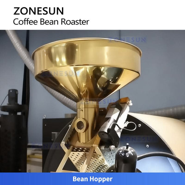 ZONESUN ZS-GHK3 Coffee Bean Roaster Machine with Exhaust System