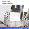 ZONESUN ZS-AFS09 Automatic Premade Bag Powder Filling and Sealing Machine with Vacuum Dust Collector