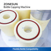 Zonesun ZS-FK50 4 Heads Semi automatic Vacuum Capping Machine Custom Mold