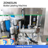 ZONESUN ZS-TB300L Vertical Automatic Round & Flat Bottle Labeling Machine