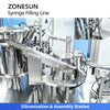 ZONESUN ZS-FAL180SY1 Automatic Prefilled Syringe Filling & Capping Production Line