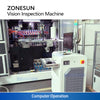 ZONESUN ZS-MD3 2000 CPM Ultra High-Speed OCR Vision Inspection System for Bottle Cap Sealing Defect