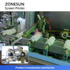 ZONESUN ZS-SWP2 Single Color Automatic Bottle Screen Printing Machine UV Screen Printer