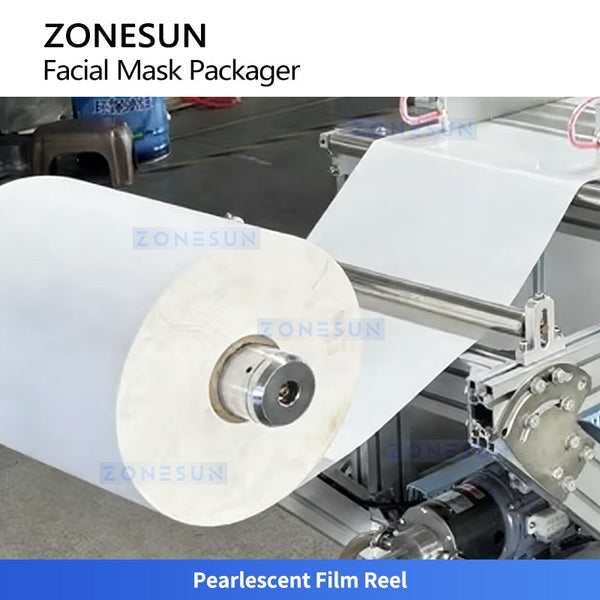 ZONESUN ZS-MS2TCP Automatic Facial Mask Cutting and Bagging Machine
