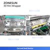 ZONESUN ZS-TD400 3D Cellophane Wrapping Machine Film Sealer