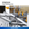 ZONESUN ZS-CSPM2 End-of-Line Packaging Line Integrated Case Erecting Loading Carton Sealing System