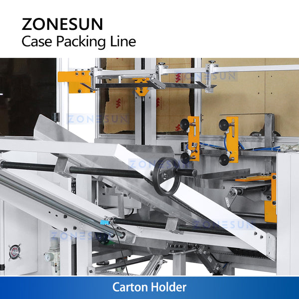 ZONESUN ZS-CSPM2 End-of-Line Packaging Line Integrated Case Erecting Loading Carton Sealing System