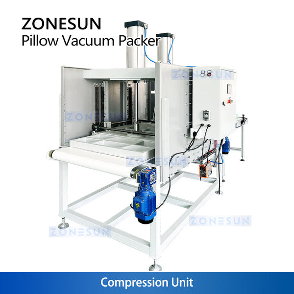 ZONESUN ZS-XD100 Automatic Pillow Vacuum Compression Packing Machine Bedding Vacuum Sealer