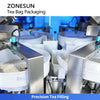 ZONESUN ZS-FS90 Automatic Inner and Outer Tea Bag Packaging Machine Teabag Line