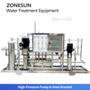 ZONESUN ZS-RO10T Industrial 10T Reverse Osmosis System Water Purification Plant for Beverage Pharma