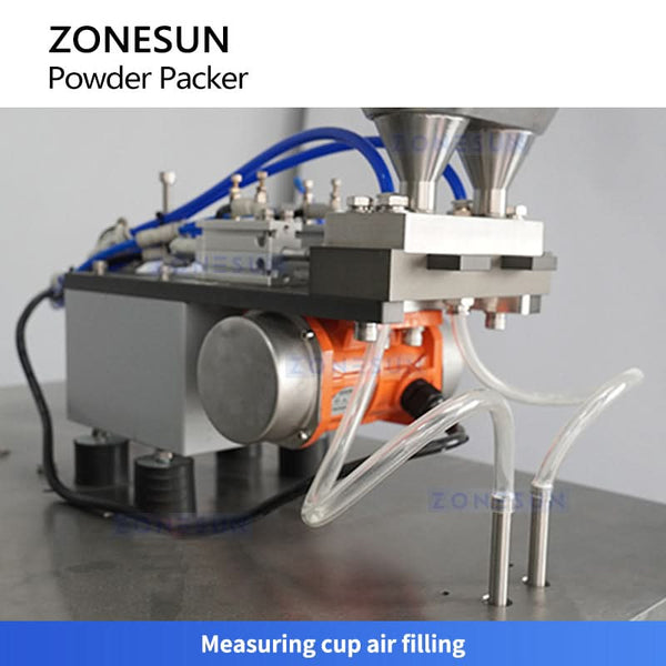 ZONESUN ZS-FSFM2 Double-Lane Ultrasonic Powder Packing Machine