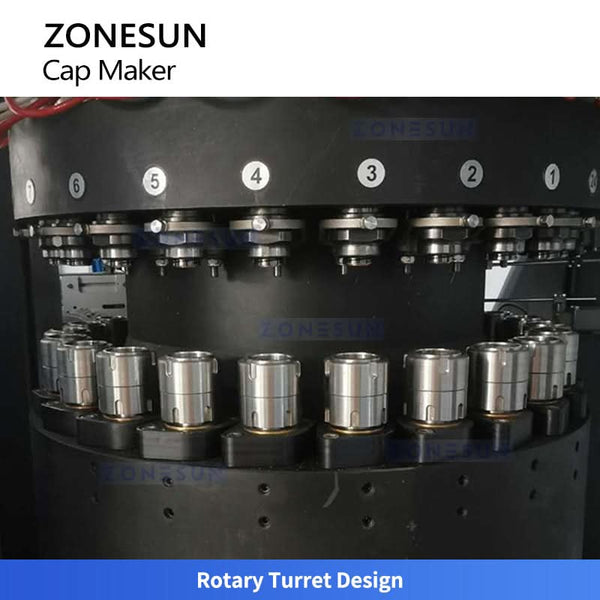 ZONESUN ZS-CCM32 Cap Making Machine 32 Cavity Cap Compression Molding Machine