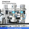 Zonesun ZS-SVXG01 Automatic Double Heads Servo Screw Capping Machine with Auto Cap Feeder