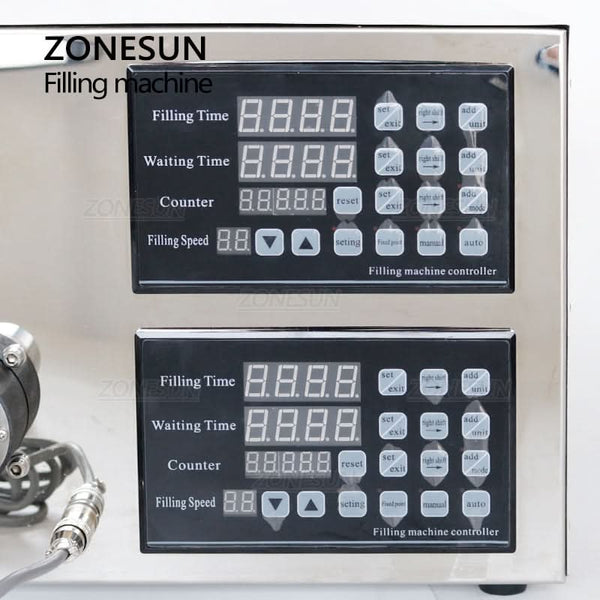 ZONESUN ZS-YG2 Semi Automatic Magnetic Pump Liquid Filling Machine