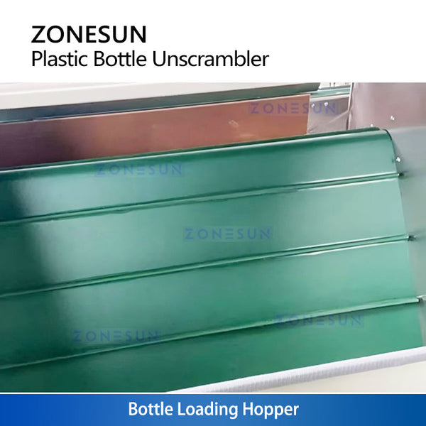 ZONESUN ZS-LP250S Robotic Bottle Unscrambler with Fiber-Optic Detection Robot Pick and Place System for Plastic Bottles